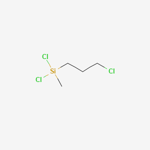 Chemical structure of 3-Chloropropylmethyldichlorosilane