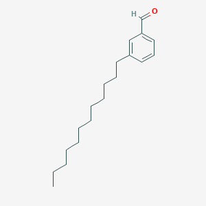 Chemical structure of 3-Dodecylbenzaldehyde