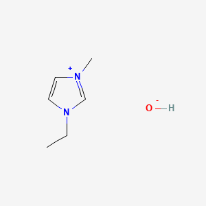 Chemical structure of Emim OH
