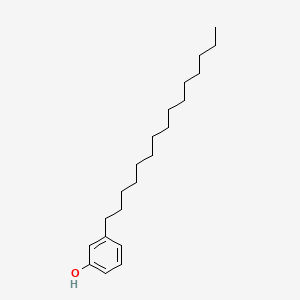 Chemical structure of 3-Pentadecylphenol