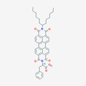 Chemical structure of PtttadP