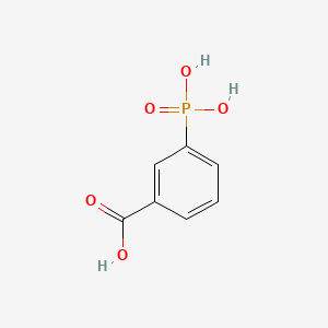 Chemical structure of 3-Phosphonobenzoic acid