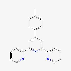 Chemical structure of 4'-(p-Tolyl)-2,2':6',2''-terpyridine