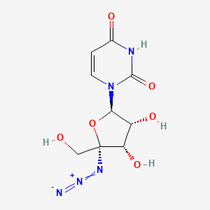 Chemical structure of 4'-Azidouridine