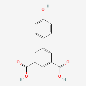 Chemical structure of 4-(3,5-Dicarboxyphenyl)phenol