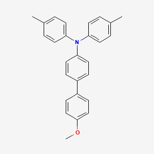 Chemical structure of 4'-Methoxy-N,N-di-p-tolyl-[1,1'-biphenyl]-4-amine