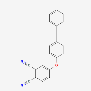 Chemical structure of 4-(4-Cumylphenoxy)phthalonitrile