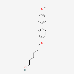 Chemical structure of 4-(6-Hydroxyhexyloxy)-4'-methoxybiphenyl