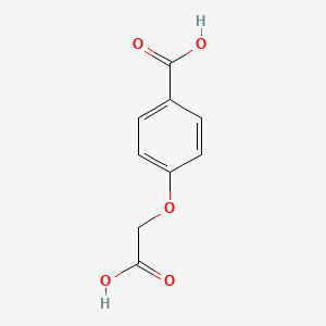 Chemical structure of 4-(Carboxymethoxy)benzoic acid