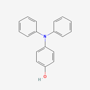 Chemical structure of 4-(Diphenylamino)phenol