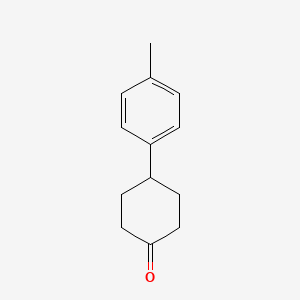 Chemical structure of 4-(p-Tolyl)cyclohexanone