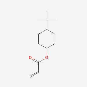 Chemical structure of 4-(tert-Butyl)cyclohexyl acrylate