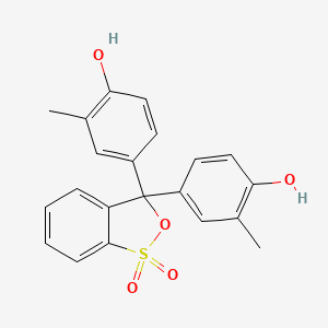Chemical structure of Cresol Red
