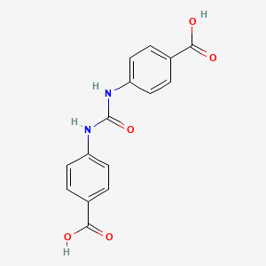 Chemical structure of 4,4'-(Carbonyldiazanediyl)dibenzoic acid