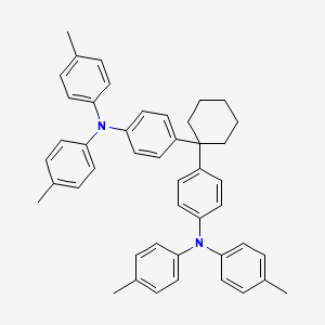 Chemical structure of 4,4'-(Cyclohexane-1,1-diyl)bis(N,N-di-p-tolylaniline)