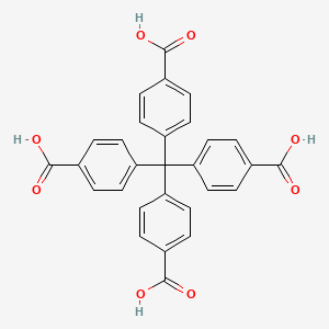 Chemical structure of Tetrakis(4-carboxyphenyl)methane