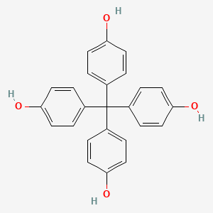 Chemical structure of 4,4',4'',4'''-Methanetetrayltetraphenol