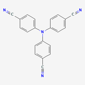 Chemical structure of 4,4',4''-Nitrilotribenzonitrile