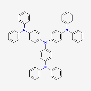 Chemical structure of 4,4',4''-Tris(diphenylamino)triphenylamine