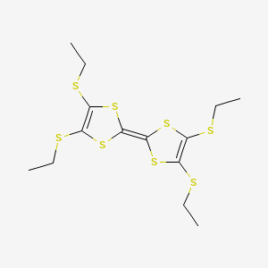 Chemical structure of Tetrakis(ethylthio)tetrathiafulvalene