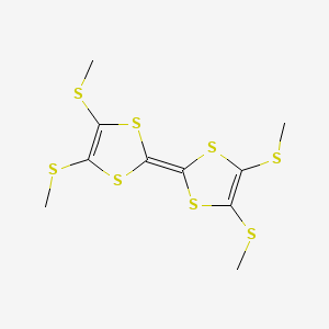 Chemical structure of Tetrakis(methylthio)tetrathiafulvalene