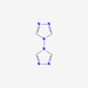 Chemical structure of 4,4'-Bi-4H-1,2,4-triazole