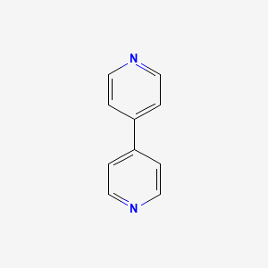 Chemical structure of 4,4'-Bipyridine