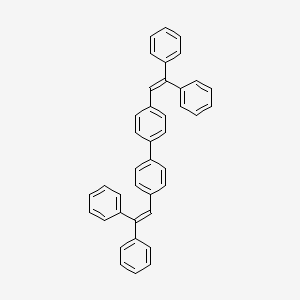 Chemical structure of 4,4'-Bis(2,2-diphenylvinyl)-1,1'-biphenyl