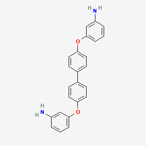 Chemical structure of 4,4'-Bis(3-aminophenoxy)biphenyl
