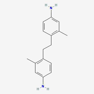 Chemical structure of 4,4'-Ethylenedi-3-toluidine