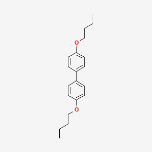 Chemical structure of 4,4'-Dibutoxybiphenyl