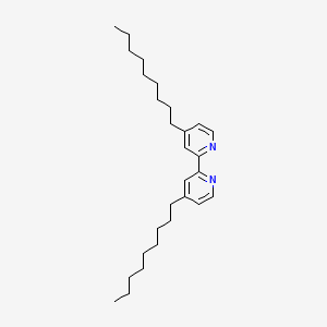 Chemical structure of 4,4'-Dinonyl-2,2'-bipyridine