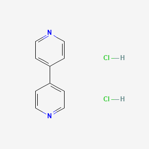 Chemical structure of 4,4'-Bipyridinium dichloride