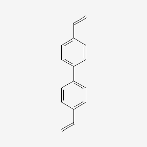 Chemical structure of 4,4'-Divinyl-1,1'-biphenyl
