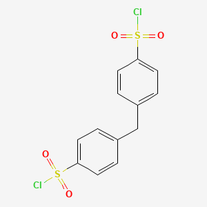 Chemical structure of 4,4'-Methylenebis(benzenesulfonyl Chloride)