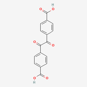 Chemical structure of 4,4'-Oxalyldibenzoic acid