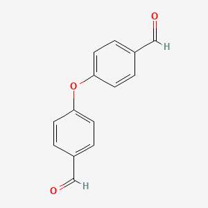 Chemical structure of 4,4'-Oxydibenzaldehyde