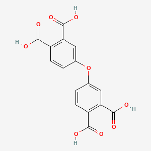 Chemical structure of 4,4'-Oxydiphthalic acid