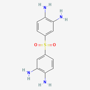 Chemical structure of 4,4'-Sulfonylbis(benzene-1,2-diamine)