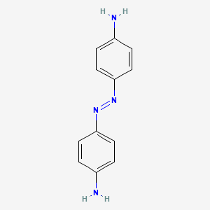 Chemical structure of 4,4-Azodianiline