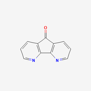 Chemical structure of 4,5-Diazafluoren-9-one