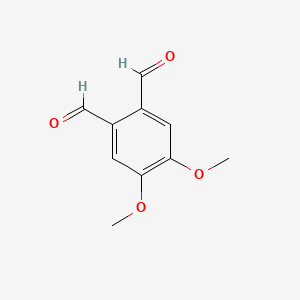 Chemical structure of 4,5-Dimethoxyphthalaldehyde