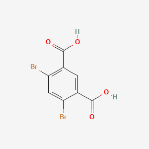 Chemical structure of 4,6-Dibromoisophthalic acid