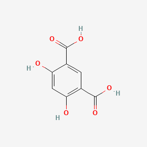 Chemical structure of 4,6-Dihydroxyisophthalic acid