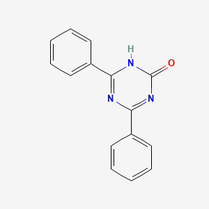Chemical structure of 4,6-Diphenyl-1,3,5-triazin-2(1H)-one
