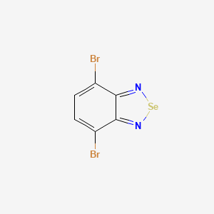 Chemical structure of 4,7-Dibromo-2,1,3-benzoselenadiazole