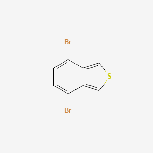 Chemical structure of 4,7-Dibromobenzo[c]thiophene