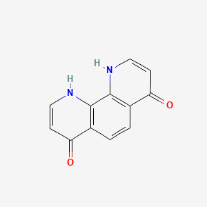 Chemical structure of 1,10-Phenanthroline-4,7-diol