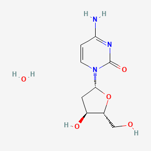 Chemical structure of 2'-Deoxycytidine hydrate