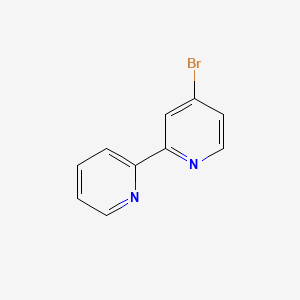Chemical structure of 4-Bromo-2,2'-bipyridyl